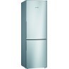 BOSCH KGV36VLEAS Ελεύθερος ψυγειοκαταψύκτης 186x60cm ανοξείδωτη όψη
