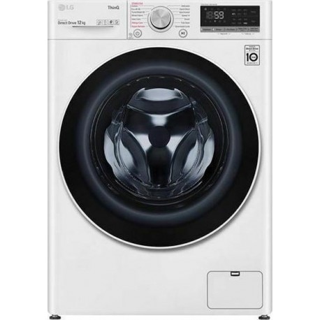 LG F4WV512S0E Πλυντήριο ρούχων Λευκό-Πόρτα Λευκή