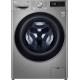 LG F4WV709S2TE Πλυντήριο ρούχων Ασημί -Πόρτα Χρωμίου