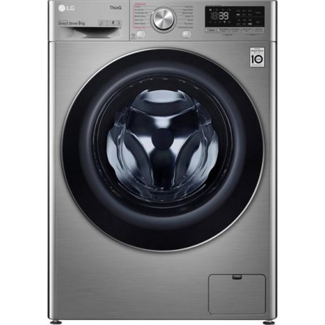 LG F4WV709S2TE Πλυντήριο ρούχων Ασημί -Πόρτα Χρωμίου