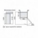 HITACHI R-V661PRU0-BSL 550L -ΠxYxB mm: 855x1835x74 ΨΥΓΕΙΟ ΔΙΠΟΡΤΟ ΑΝΩ ΚΑΤΑΨΥΞΗΣ ΜΕ ΕΠΕΝΔΥΣΗ INOX
