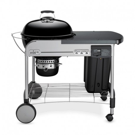 WEBER Performer Deluxe GBS Ψησταριά Κάρβουνου 57εκ Black