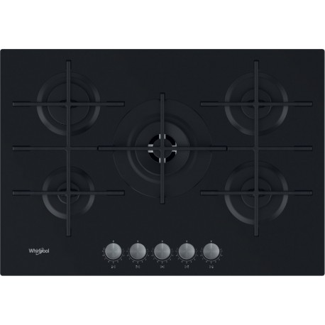 Whirlpool GOWL 728NB Εντοιχιζόμενη εστία υγραερίου