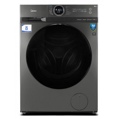 Midea MF200W80WBTGR 8kg LUNAR TITANIUM WiFi Πλυντήριο ρούχων εμπρόσθιας φόρτωσης