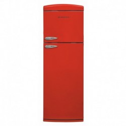 MORRIS RETRO 175x68 Δίπορτο Ψυγείο RED MRS-31310R ΝoFrost