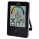 LIFE iTemp Black Ψηφιακό θερμόμετρο υγρόμετρο εσωτερικού χώρου με ρολόι