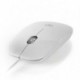 NEDIS MSWD200WT Εξαιρετικά λεπτό οπτικό ποντίκι USB 1000 dpi σε άσπρο χρώμα