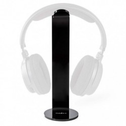 NEDIS HPST100BK Βάση για headset με ύψος 244mm μαύρο χρώμα