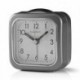 NEDIS CLDK005GY Επιτραπέζιο αναλογικό ρολόι-ξυπνητήρι