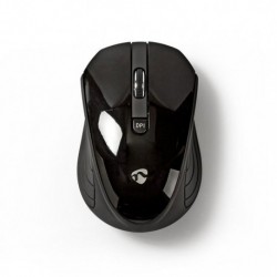 NEDIS MSWS400BK Ασύρματο οπτικό ποντίκι 1600dpi μαύρο χρώμα
