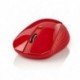 NEDIS MSWS400RD Ασύρματο οπτικό ποντίκι 1600dpi κόκκινο χρώμα