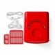 NEDIS KAFR120CRD Mini φορητό ηλεκτρικό ψυγείο 4Lit σε κόκκινο χρώμα