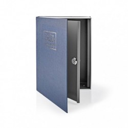 NEDIS BOOKSEDS01BU Βιβλίο-χρηματοκιβώτιο ασφαλείας 086L με κλειδαριά