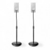 NEDIS SPMT2750BK Universal επιδαπέδιες βάσεις ηχείων δαπέδου 2 τεμαχίων