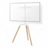 NEDIS TVSM7060WT Επιδαπέδια βάση για τηλεοράσεις 50-65 σκανδιναβική σχεδίαση λευκό ξύλινο χρώμα