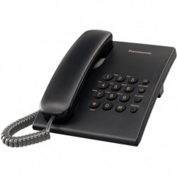 PANASONIC KX-TS500EXB Eνσύρματη τηλεφωνική συσκευή τοποθετ επιτοίχια ή επιτραπεζια