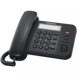 PANASONI KX-TS520EX2B Eνσύρματη τηλεφωνική συσκευή τοποθετ επιτοίχια ή επιτραπεζια