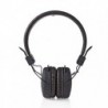 NEDIS HPBT1100BK Ασύρματα ακουστικά με σύνδεση Bluetooth σε μαύρο χρώμα