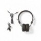 NEDIS HPBT1100BK Ασύρματα ακουστικά με σύνδεση Bluetooth σε μαύρο χρώμα