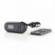 NEDIS CATR100BK Bluetooth αναμεταδότης FM ενσωματωμένο μικρόφ για Bluetooth hands free