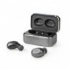 NEDIS HPBT5056GY Bluetooth ακουστικά handsfree με θήκη φόρτισης σε γκρι χρώμα
