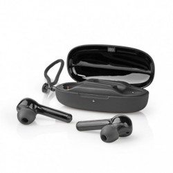 NEDIS HPBT5055BK TWS Bluetooth ακουστικά με θήκη φόρτισης