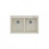 TEKA FORSQUARE 2B 790 TG BRIGHT CREAM Νεροχύτης Ένθετος 115260017