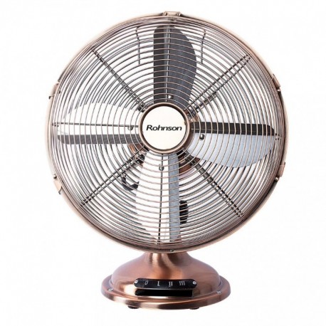 Rohnson R-863 Ανεμιστήρας Τραπεζιού Retro 30εκ 35W