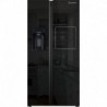 MORRIS ΨΥΓΕΙΟ SBS B74558ESN ΜΑΥΡΟ ΓΥΑΛΙ 91x71x178