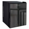 MORRIS ΨΥΓΕΙΟ B7343THG ΜΑΥΡΟ ΜΙΝΙ ΘΕΡ-ΗΛΕΚGLASS LOOK 405x434x545