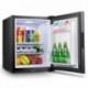 MORRIS ΨΥΓΕΙΟ B7343THG ΜΑΥΡΟ ΜΙΝΙ ΘΕΡ-ΗΛΕΚGLASS LOOK 405x434x545