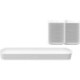 Sonos Beam 5.0 Surround Set Beam Gen2 2xOne SL White set Ηχείων Home Cinema 37208 37100