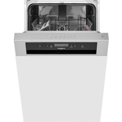 Whirlpool WSBC 3M27X Ημιεντοιχιζόμενο πλυντήριο πιάτων Inox 45cm