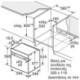 Bosch Σειρά 8 HSG7584B1 Μαύρος Εντοιχιζόμενος φούρνος με λειτουργία ατμού