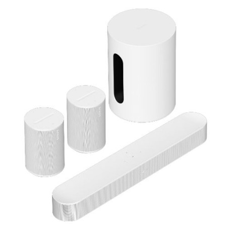 Sonos Beam 5.1 Set Beam Gen2 2xOne SL SUB Mini White set Ηχείων Home Cinema 37208 37100 37212