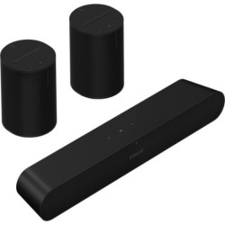 Sonos Ray Surround Set Ray 2xEra100 Bl Ηχείων 37210-1 37114-5