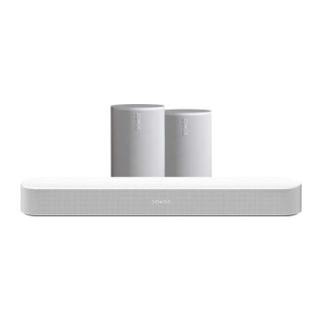 Sonos Beam 5.0 Surround Set Beam Gen2 2xEra100 Wh WiFi 37208-9 37114-5