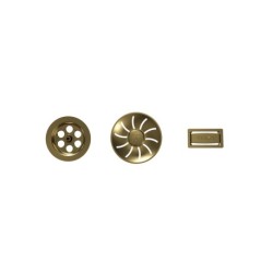 Teka DECORATIVE SET PVD BRASS Σετ προσαρμογής για νεροχύτες 115890038