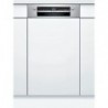 Bosch SPI2HKS42E Σειρά2 Εντοιχιζόμενο πλυντήριο πιάτων με εμφανή μετόπη 45cm INOX
