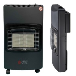 THERMOGATZ TG-FLD-42KW BLACK Θερμάστρα Υγραερίου 02204069