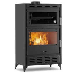 THERMOGATZ GSA 20 OVEN 50cm Σόμπα Ξύλου Χαλύβδινες με Φούρνο ΑΕΡΟΘΕΡΜΗ 02200093