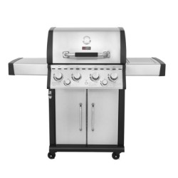 THERMOGATZ GS GRILL SUPERIOR 4+1+1 ΙΝΟΧ - 21kW BBQ ΥΓΡΑΕΡΙΟΥ 03313331