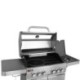 THERMOGATZ GS GRILL VIEW 4+1+1 ΙΝΟΧ - 18kW BBQ ΥΓΡΑΕΡΙΟΥ 03313333