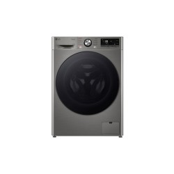 LG D4R7009TSSB ΠλυντήριοΣτεγνωτήριο Ρούχων 9-6kg Ασημί