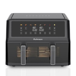 Rohnson R-2864 Single-or-Dual Cook Air Fryer 10.4L