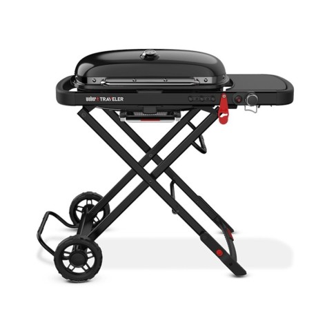 Weber Traveler Stealth Edition Φορητή Ψησταριά Υγραερίου 9013075