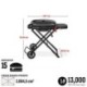 Weber Traveler Stealth Edition Φορητή Ψησταριά Υγραερίου 9013075
