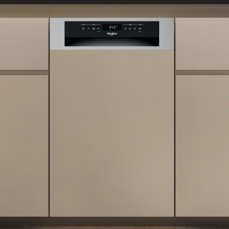 Whirlpool WH6PB10BS7A0 Ημι Εντοιχιζόμενο Πλυντήριο Πιάτων