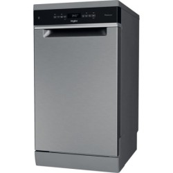 Whirlpool WH6FB10BS7A0X Πλυντήριο Πιάτων 45cm Inox