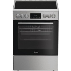 Indesit I6V8LMX Κουζίνα Κεραμική Ανοξείδωτη